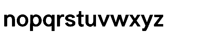 Saga Grotesk Black Font LOWERCASE