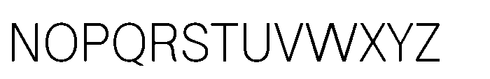 Saga Grotesk Light Font UPPERCASE