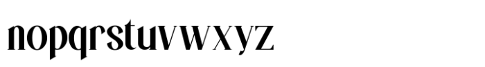 Sagaru Regular Font LOWERCASE