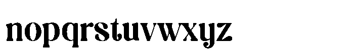 Sage Vatigo Font LOWERCASE