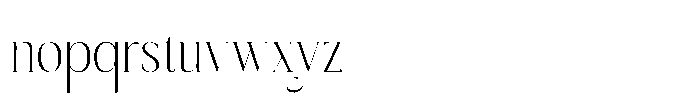 Sageffine Regular Font LOWERCASE