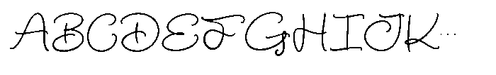 Sagetrasy Font UPPERCASE