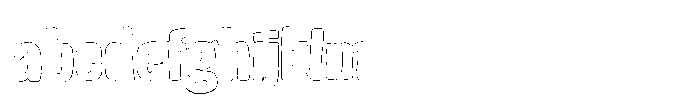 Sagiel Prenock Outline Regular FONT