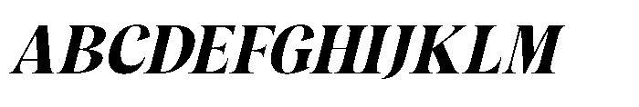 Sagira Beverly Italic Font UPPERCASE