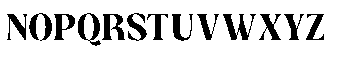 Sagira Beverly Regular Font UPPERCASE