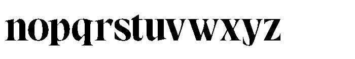 Sagira Beverly Regular Font LOWERCASE