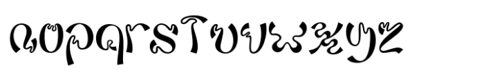 Sagira Font LOWERCASE