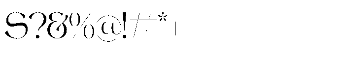 Sagite Regular Font OTHER CHARS