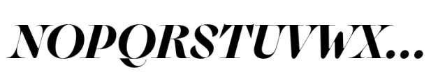 Sagittaire Display Bold Italic Font UPPERCASE