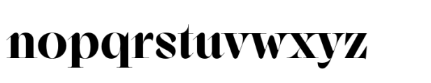 Sagittaire Display Bold Font LOWERCASE