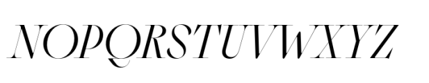 Sagittaire Display Light Italic Font UPPERCASE