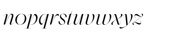 Sagittaire Display Light Italic Font LOWERCASE