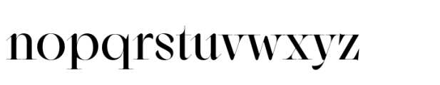 Sagittaire Display Regular Font LOWERCASE