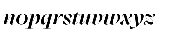 Sagittaire Display Semibold Italic Font LOWERCASE