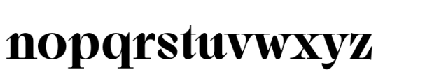 Sagittaire Standard Bold Font LOWERCASE