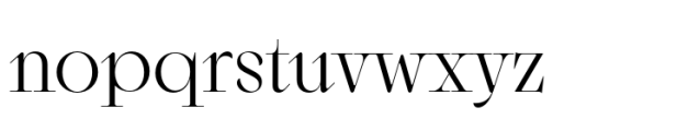 Sagittaire Standard Light Font LOWERCASE