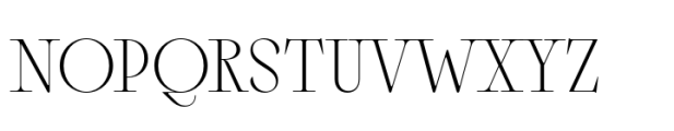 Sagittaire Text Extralight Font UPPERCASE