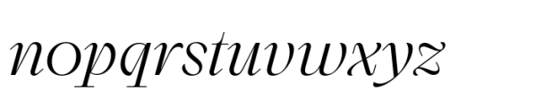 Sagittaire Text Light Italic Font LOWERCASE