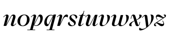 Sagittaire Text Medium Italic Font LOWERCASE