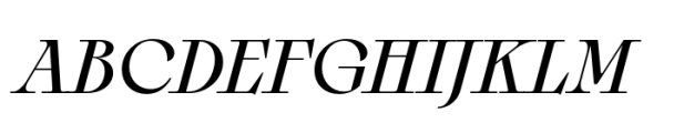 Sagittaire Text Regular Italic Font UPPERCASE