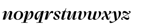 Sagittaire Text Semibold Italic Font LOWERCASE