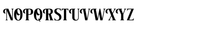 Sagrada Familia Serif Font UPPERCASE