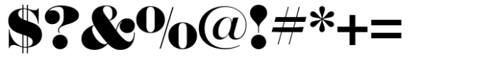 Sahara Bodoni Regular Font OTHER CHARS