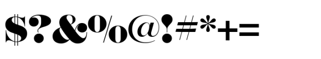 Sahara Bodoni Std Regular Font OTHER CHARS