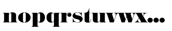Sahara Bodoni Std Regular Font LOWERCASE
