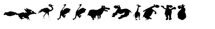 Sahara magic Font OTHER CHARS