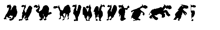 Sahara magic Font LOWERCASE