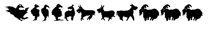 Saharan fresco Font UPPERCASE