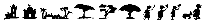 Saharian shadow Font OTHER CHARS