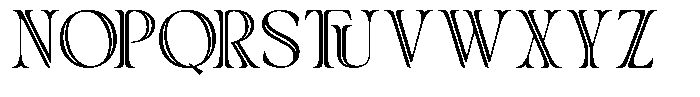 Sahron Alternate Font UPPERCASE