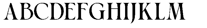 Sahron Regular Font UPPERCASE