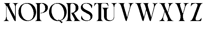 Sahron Regular Font UPPERCASE