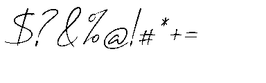 Sahuleka Signature Font OTHER CHARS