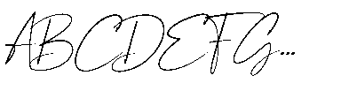 Sahuleka Signature Font UPPERCASE