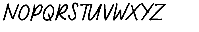 Said The Owl Bold Font UPPERCASE