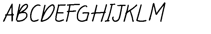 Said The Owl Regular Font UPPERCASE