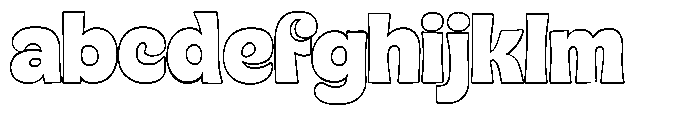 Saigon City Outline FONT