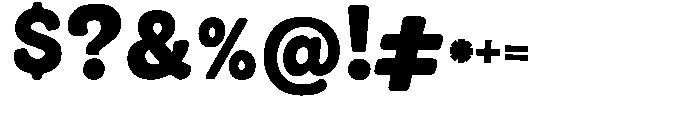 Saigon City Regular Font OTHER CHARS