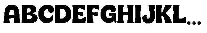 Saigon City Regular Font UPPERCASE