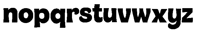 Saigon City Regular Font LOWERCASE