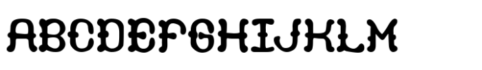 Saigon Cowboy Black Font UPPERCASE