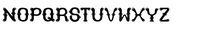 Saigon Cowboy Regular Font UPPERCASE