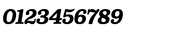 Sailer Extra Bold Italic Font OTHER CHARS