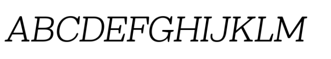 Sailer Light Italic Font UPPERCASE
