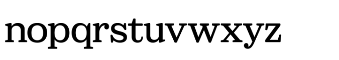 Sailer Medium Font LOWERCASE