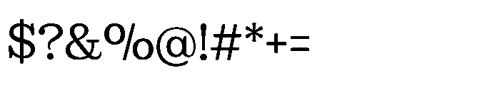 Sailer Variable Regular Font OTHER CHARS